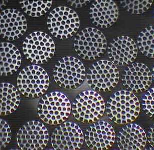Microstructure of products-37 islands sea-island fiber