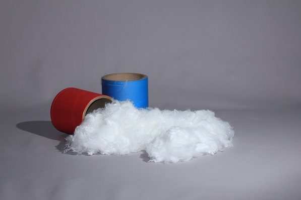 Benzene reduction easily dyeing polyester figured island spun