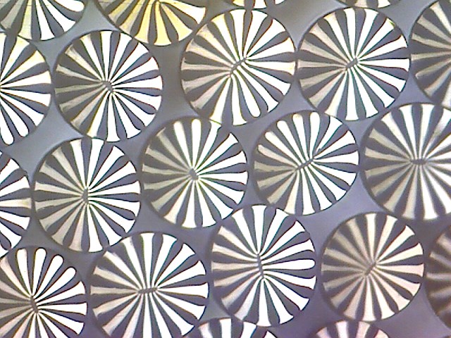 Microstructure of products-32 petals orange petal fiber